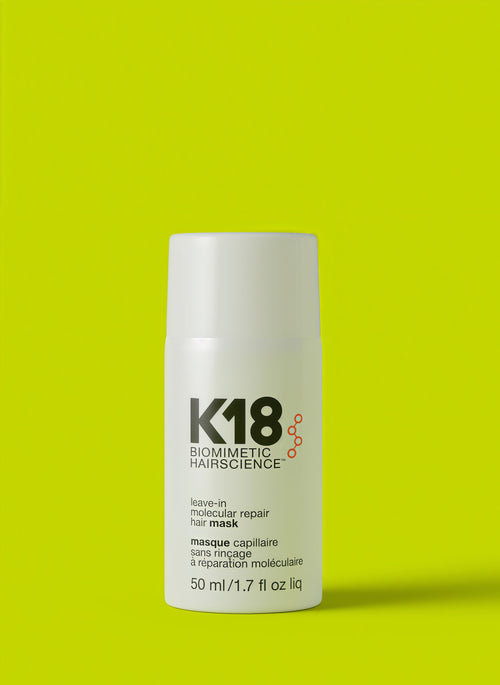 K18 Leave-In Molecular Repair Hair Mask, Patented, Lasting Repair For Dry, Frizzy, Damaged Hair, Reverse Damage In 4 Minutes From Bleach, Color, Chemical Services + Heat